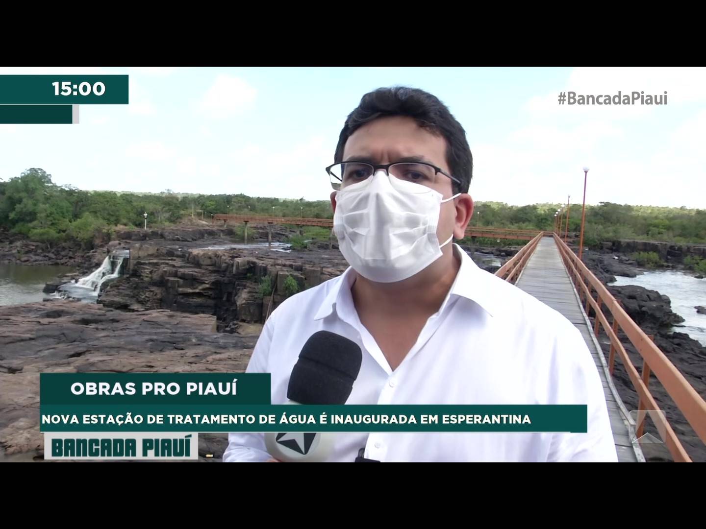 Rafael Fonteles inaugura obras em Esperantina e anuncia R$ 20 milhões para estradas